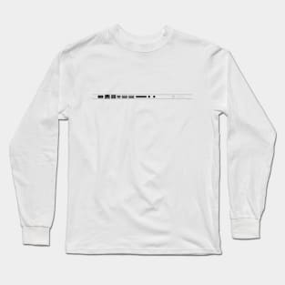 MacBook Expansion Ports (black on light) Long Sleeve T-Shirt